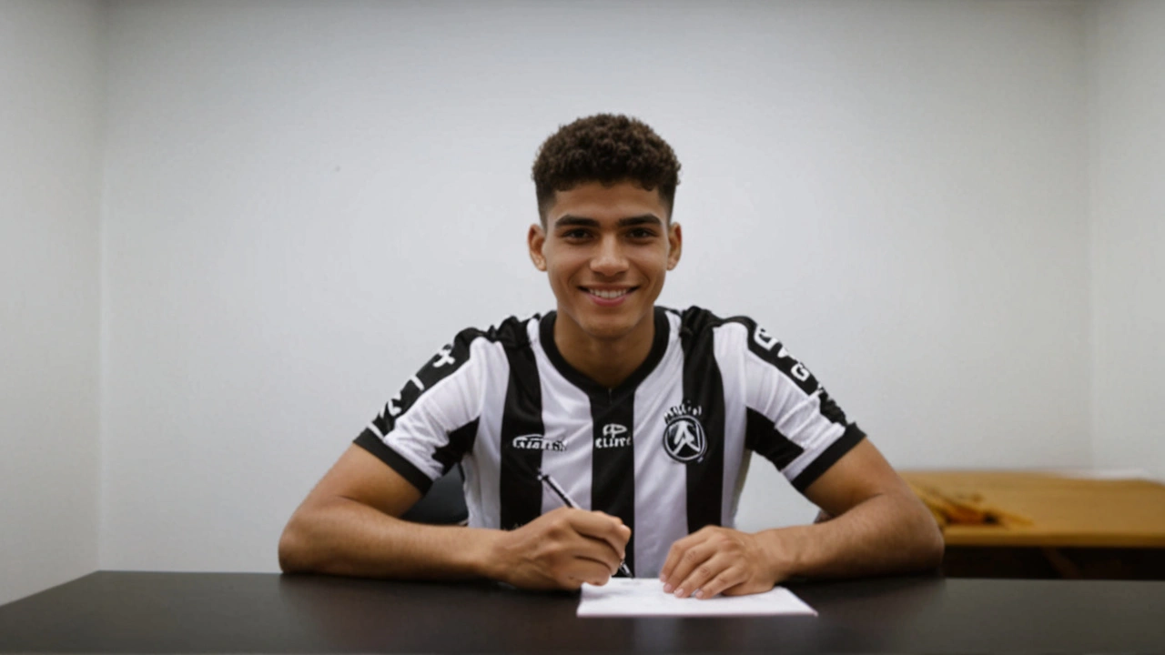 Bruninho Samudio, Filho de Bruno e Eliza, Assina Contrato com o Botafogo e Inicia Promissora Carreira