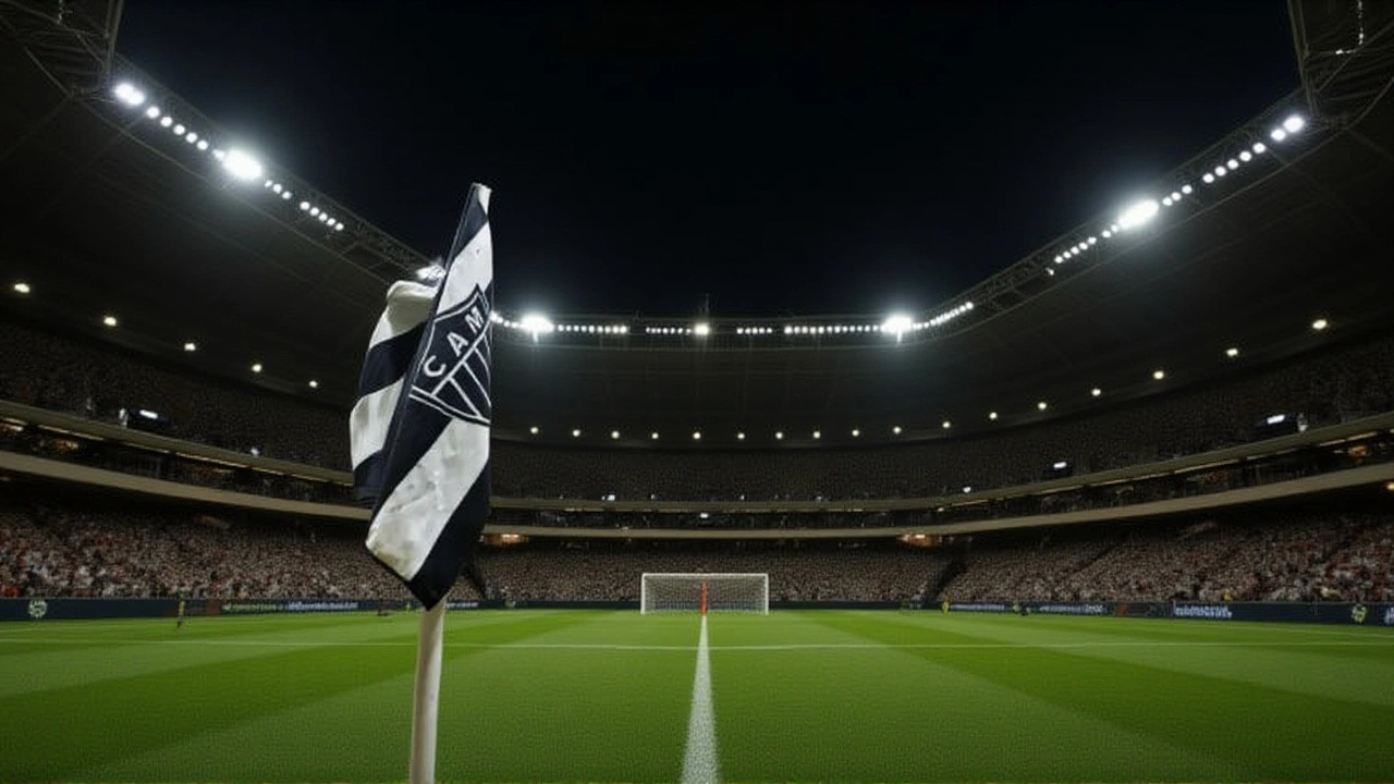 Atlético-MG e Santos empatam em jogo movimentado com Neymar na Arena MRV