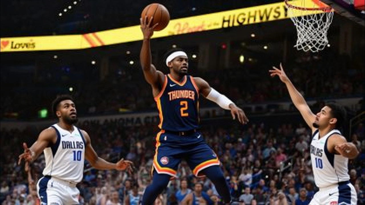 Thunder enfrenta Mavericks na primeira rodada dos playoffs da NBA 2025 como cabeça de chave